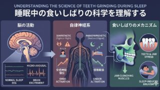 辛い就寝中の食いしばり。脳と自律神経のメカニズムを解説。
